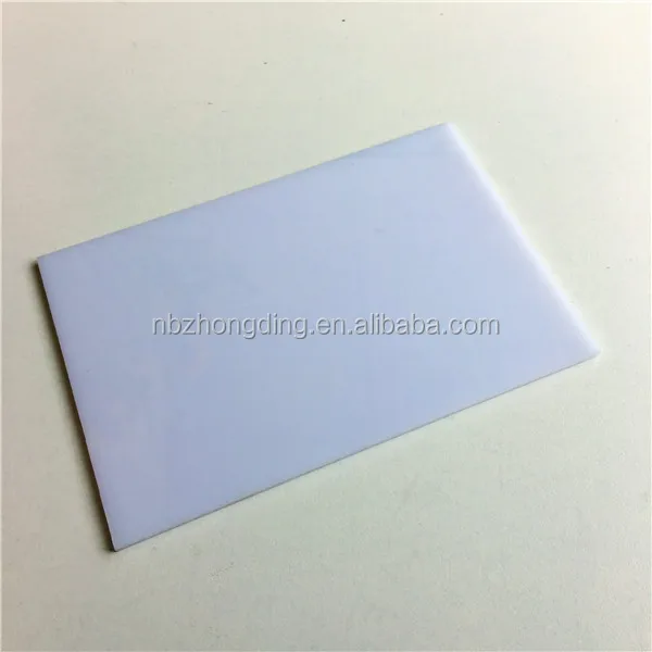 ZHONGDING color plastic solid sheet as roof material soundproof