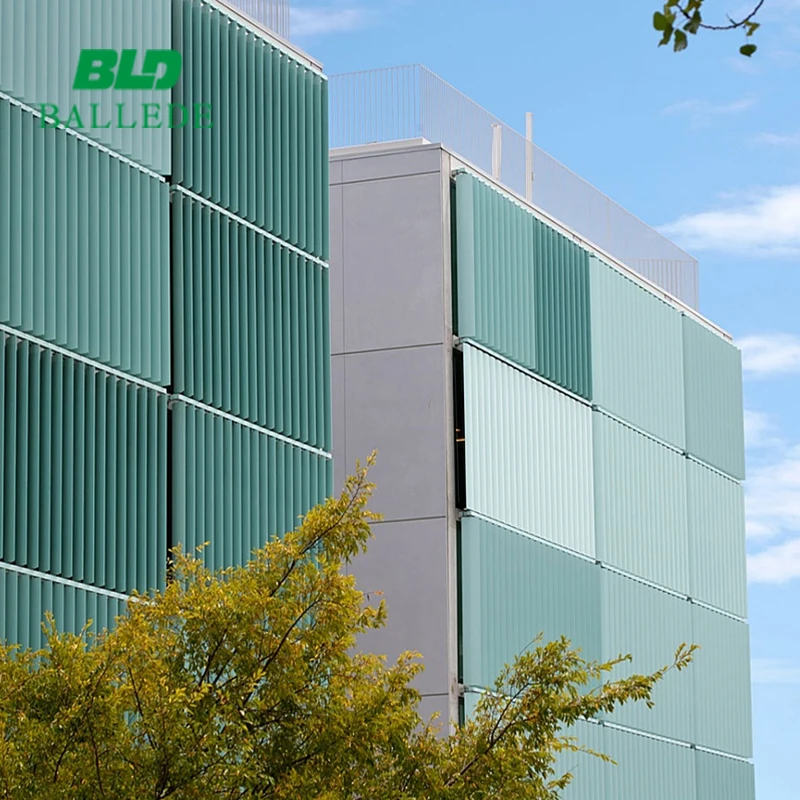 Customized fixed /adjustable Big size aluminum sun louver/brise soleil