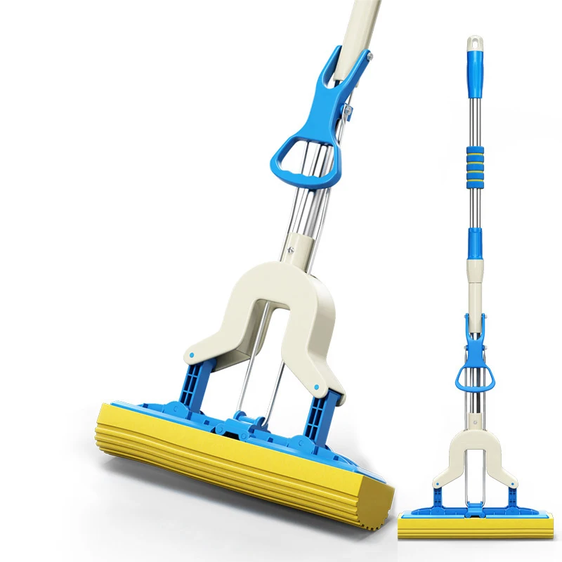 
Factory Production Quick Clean PVA Mop Sponge Double Roller Cellulose Refill Head Cleaning Product 