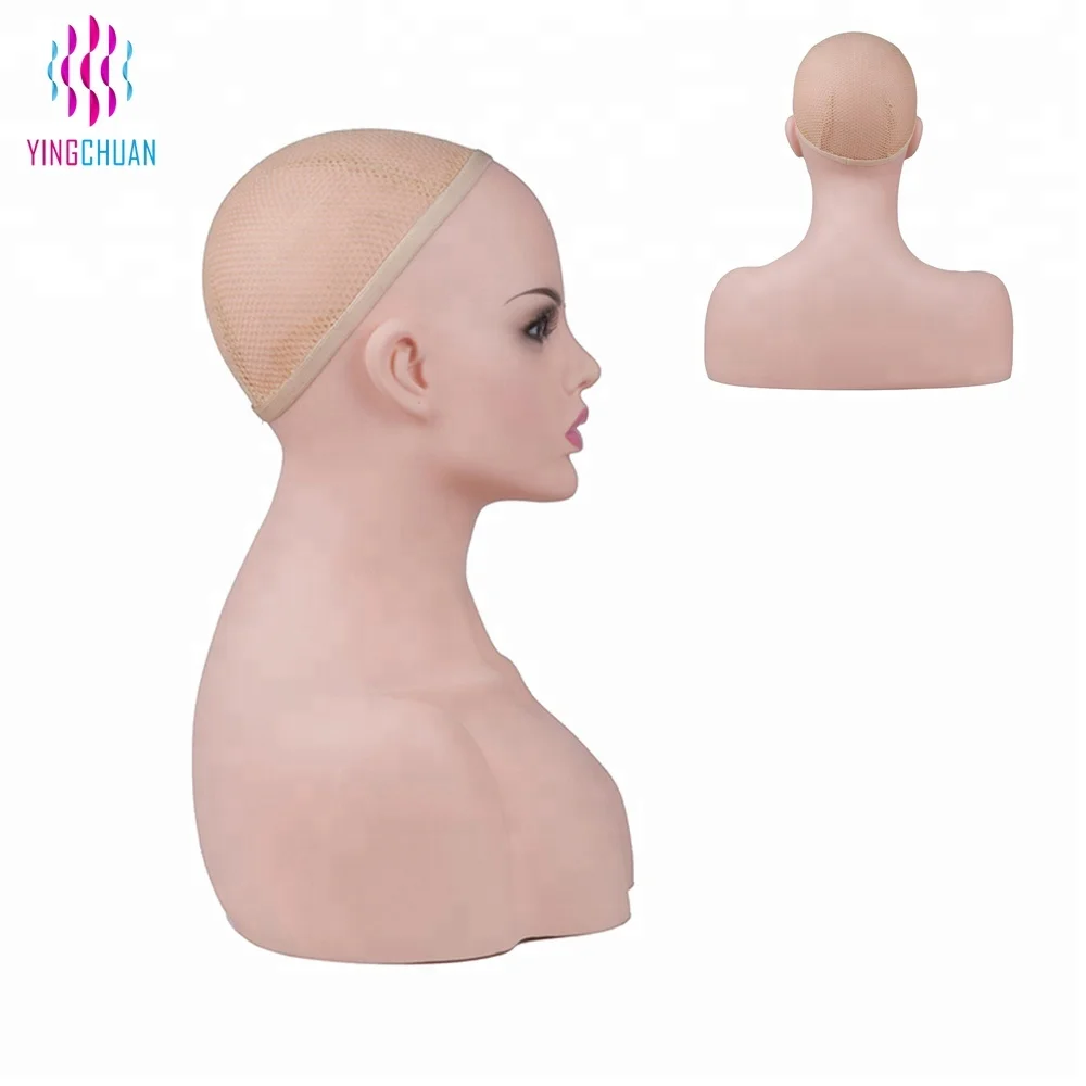 Голова африканского манекена для париков