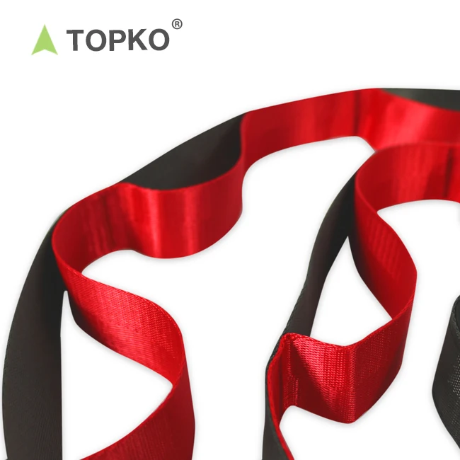 Ремень для йоги из полиэстера TOPKO от производителя с торговой гарантией
