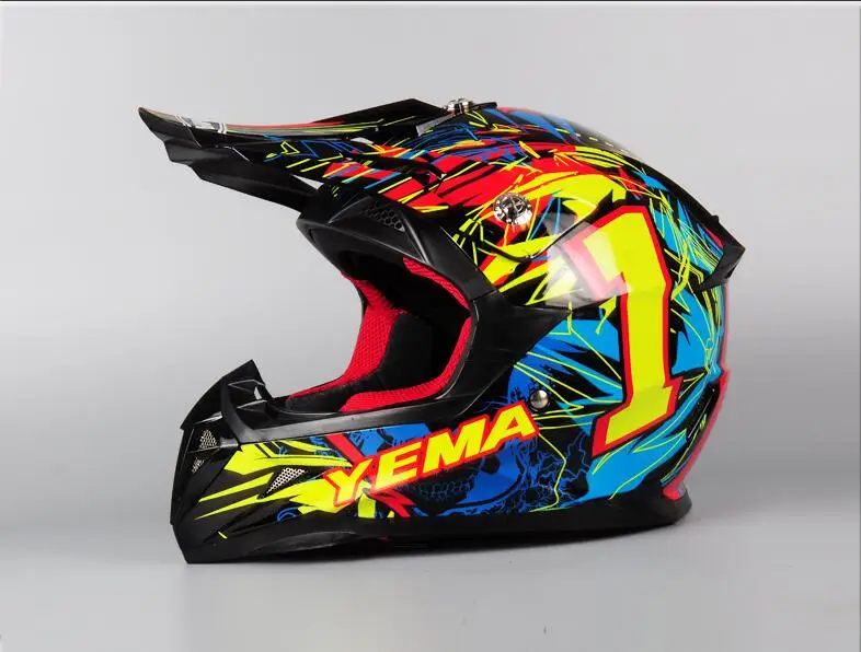 cascos para moto atv kids oem motocross helmet jinhua yema helmet YM-211