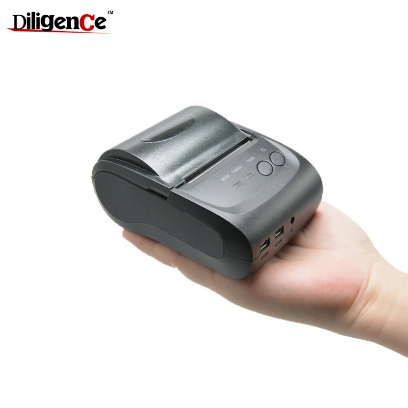 Big promotion 58mm portable blue tooth thermal mini bill printer with USB port For Windows Android IOS POS Printer