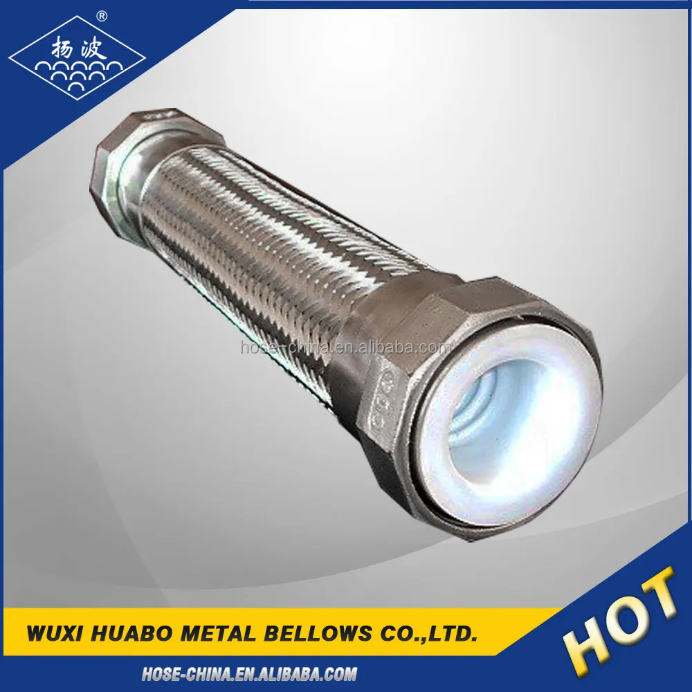 Stainless steel flexible wire braided hose