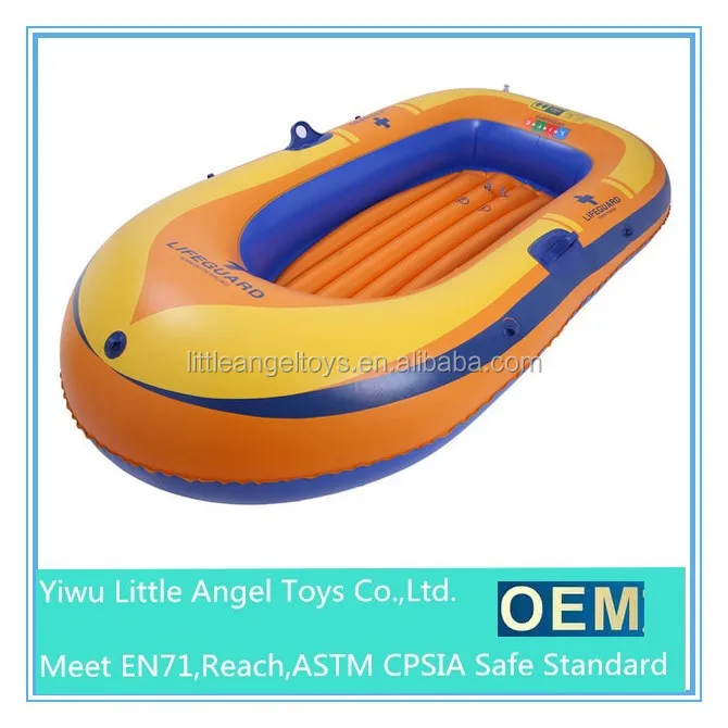 B07 Seasonic Wholesale PVC Boat Aqua Equipment Double Cheap Inflatable Rowing sail boat inflatable swimming pool accessories