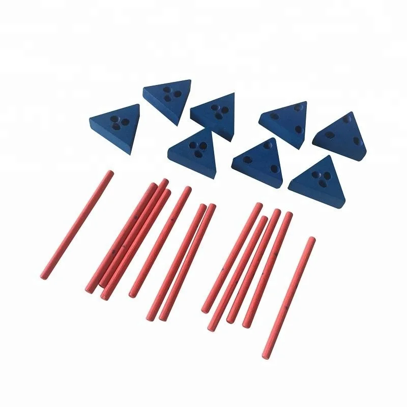 Chinese 3D brain twister mini wooden lock puzzles toys