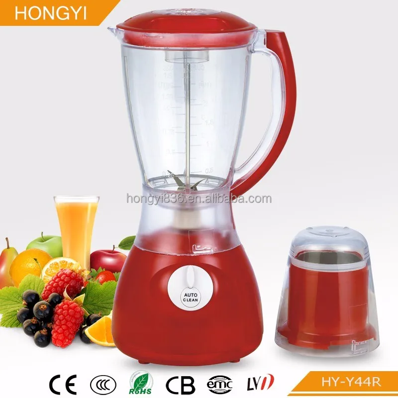 220V 2 in 1 blender  1.5L high cheap price fruit  mixer juicer blenders electric plastic table  blender