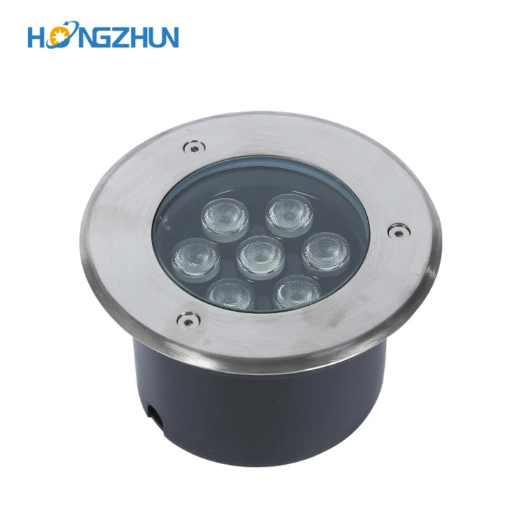 High lumen Bridgelux IP65 outdoor waterproof stainless steel RGB 7watt LED Underground Light