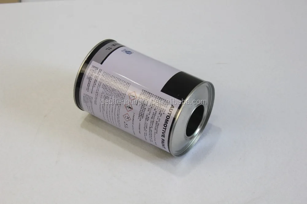 1 liter Closed Top Motor Engine Oil tin Cans, Wholesale Small Bucket with matched lids