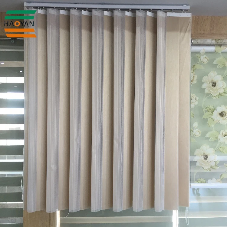 Smart home use luxury Hanasi blinds vertical blinds with good  quality