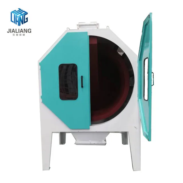 paddy cylindric cleaning sieve drum precleaner machine