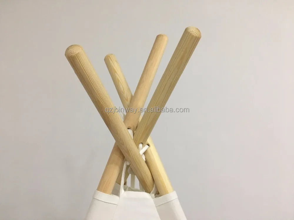 JWS-053 New design indoor wooden frame baby sports kid play tent house