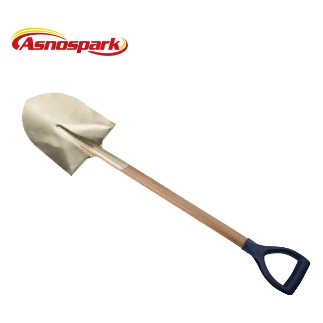 Explosion proof non sparking aluminium bronze brass  round point shovel