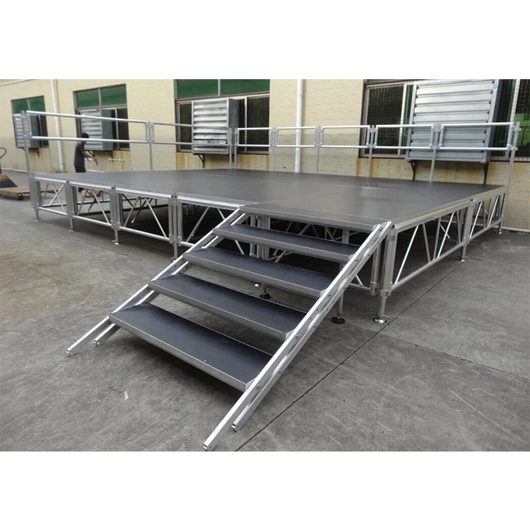 Adjustable Portable Modular Platform Moving Stage