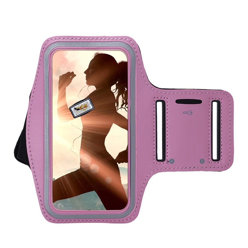 Armband For Size 4' 4.5' 4.7' 5' 5.5' 6' inch Sports Cell Phone Holder Case For iphone Huawei Samsung Phone On Hand