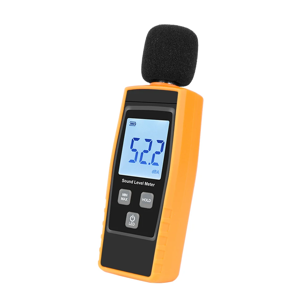 Digital Sound Level Meter Noise Audio Decibelimetro 30-130dBA Noisemete Decibels Noise Decibel Monitor Tester