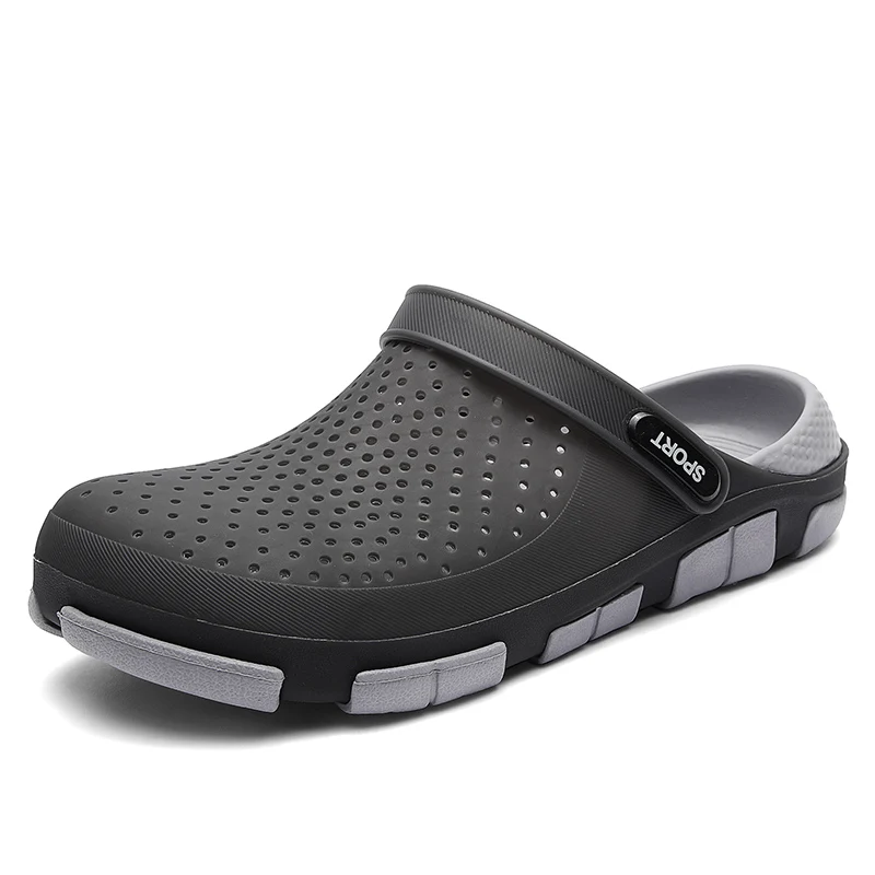 
Easy slip-on soft clogs durable comfortable casual outdoor garden shoes for men 
