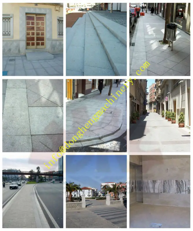 
Stone and ceramic blasting machine are used for making rough surface of paver blocks glaze tiles marbles granites 