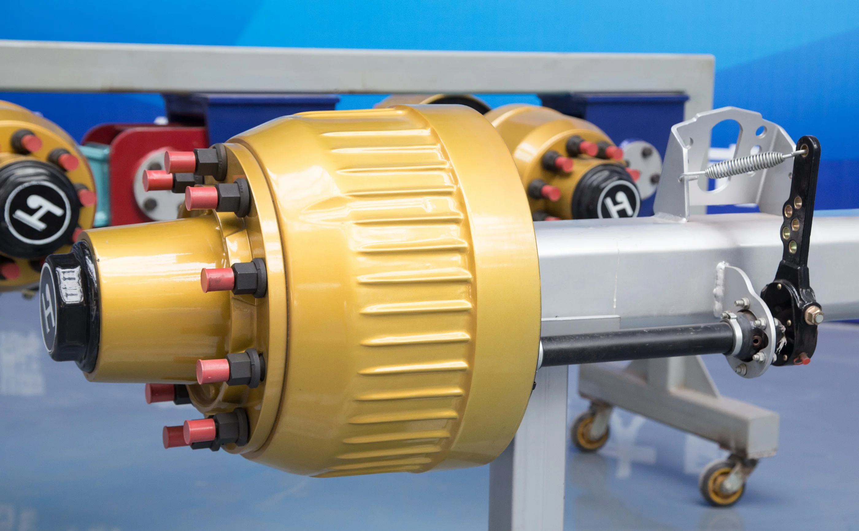 BPW trailer axles used in  flat bed semi trailer