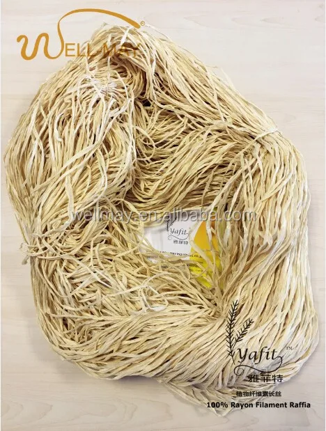 
YAFIT YARN/RAYON RAFFIA 4000D DYED hanks 