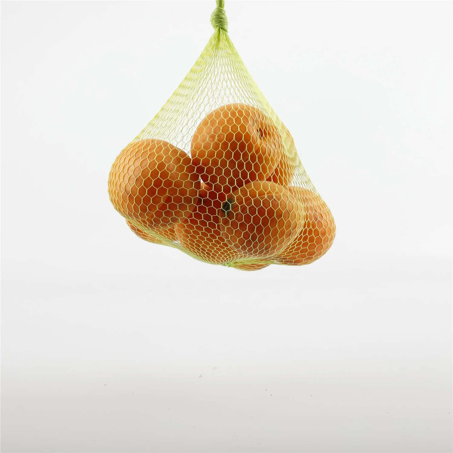 
100% Orange Degradable & Compostable Cornstarch Protection Netting Bag DAB-3-24 fruit and vegetable packaging nets 