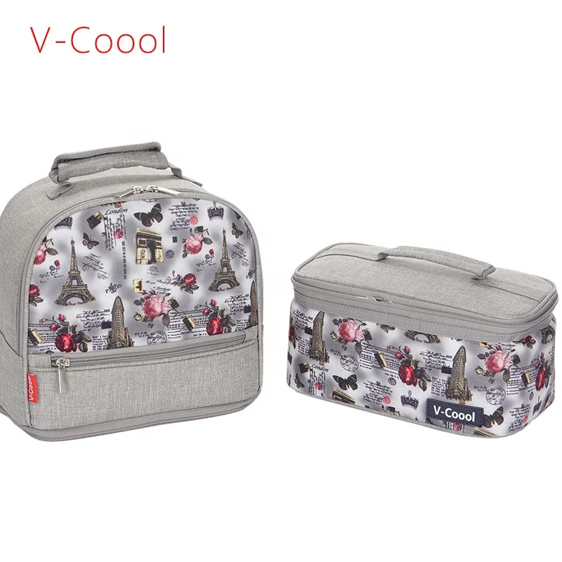 
V-Coool Double Hot Sell Wholesale Multifunctional Large Capacity Portable Insulated Cooler Bag 