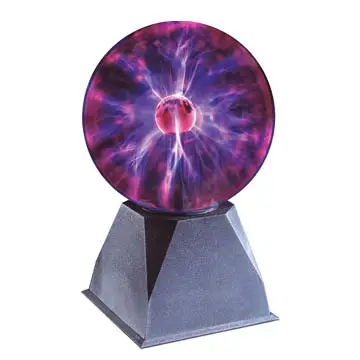 Fantasy Magic Plasma Ball Glass Plasma Light with Crystal Table Lamp for Decoration