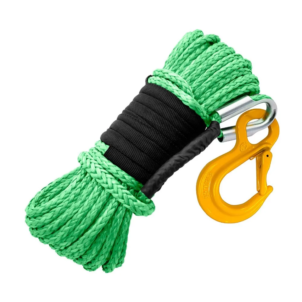 12v 24v winch motor controller 7mm Synthetic Winch Rope For 4x4 Car