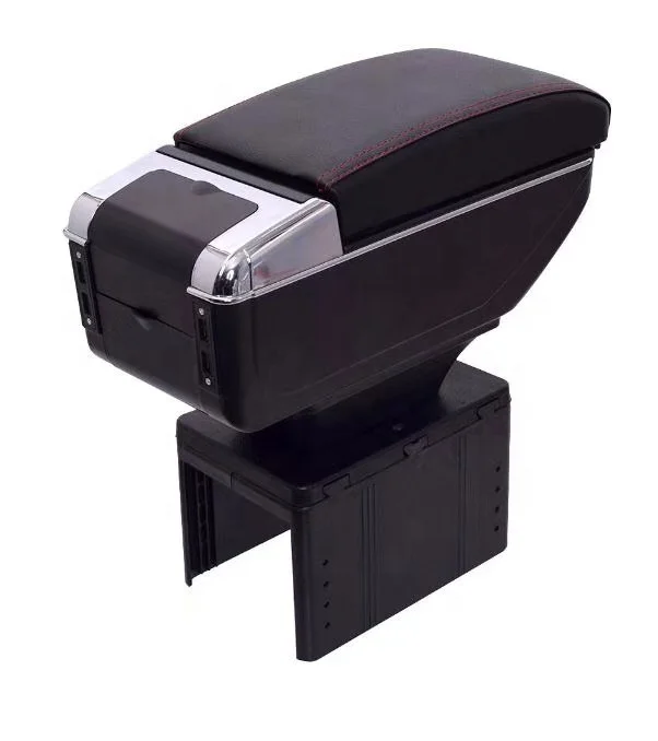 Hot Sale Universal Car Armrest Storage Box with 7 USB Ports Center Console Arm Rest