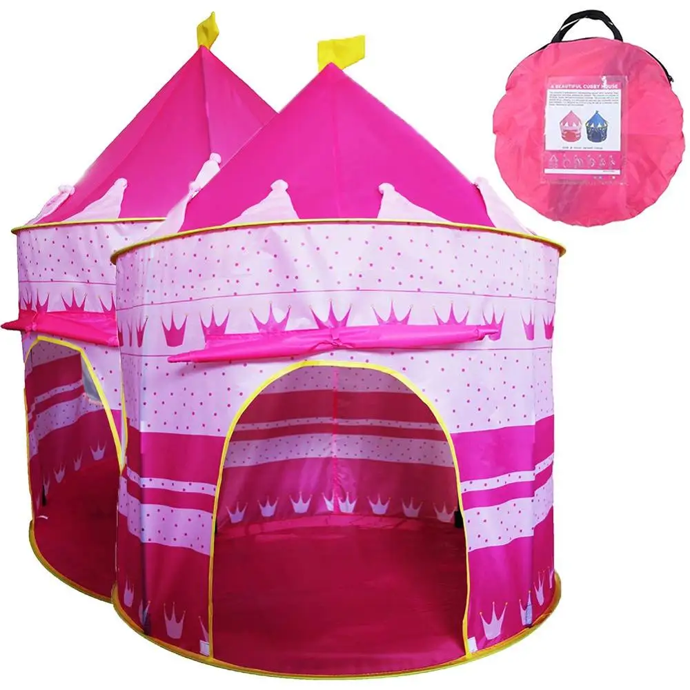 Kids Tent Toy Prince Playhouse Toddler Play House Castle for Kid Children Boys Girls Baby for Indoor & Outdoor Toys
