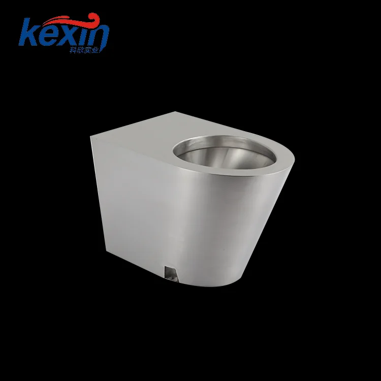 Wholesale China Western WC Stainless Steel Commercial Toilet