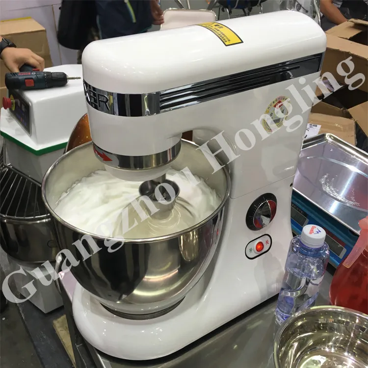 Bakery Machines Mini 7L Planetary Stand Food Mixer for Egg/Butter/Cream
