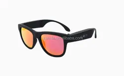 Walkie Talkie Open- Ear Wireless Glasses UV 400 Polarized Smart Bone Conduction Eyewear for IOS Android