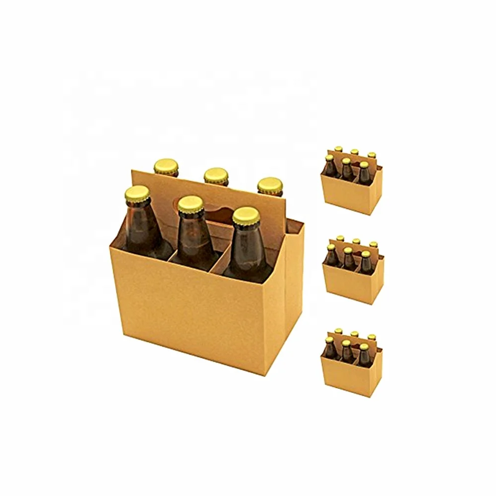 Home Decoration Use and Box & Case Product Type 6 pack/bottle beer carrier box