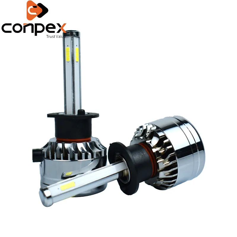 Conpex M4 4Sides H1 LED Car Headlight Bulbs