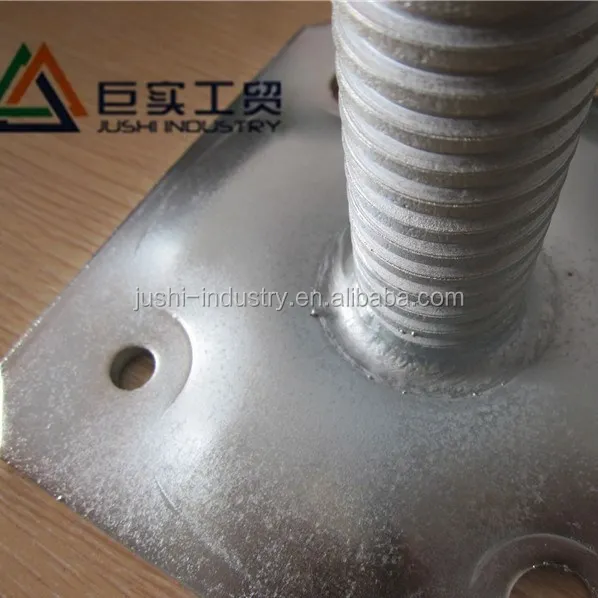 scaffolding adjustable base jack scaffold spindle screw jack for construction