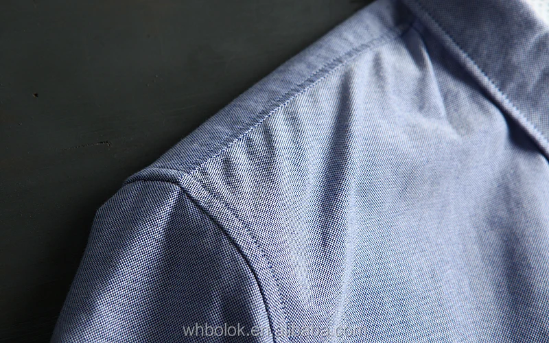 New design your own brand clothing cotton casual shirt oxford shirts mens