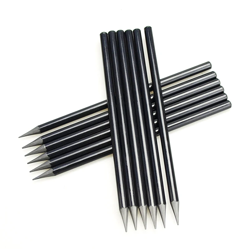 LEADUR Low price custom logo pencils graphite 4B 6B woodless pencil sketch drawing pencil set