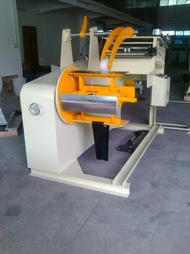 Haiwei manual decoiler straightener 2 in 1 machine