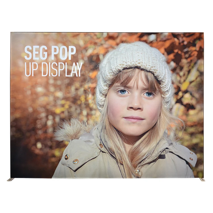 
top selling seg pop up displays advertisement led exhibition lightbox 