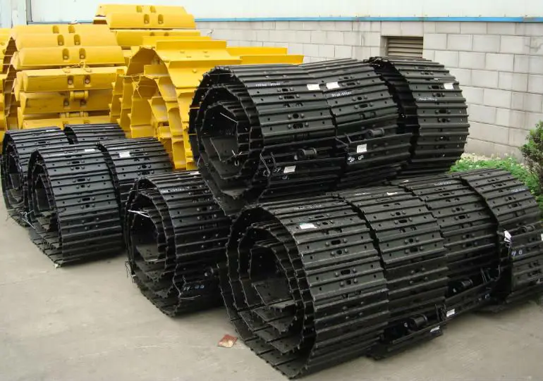 Track Shoe Assembly Track Chain With Steel Track Pad