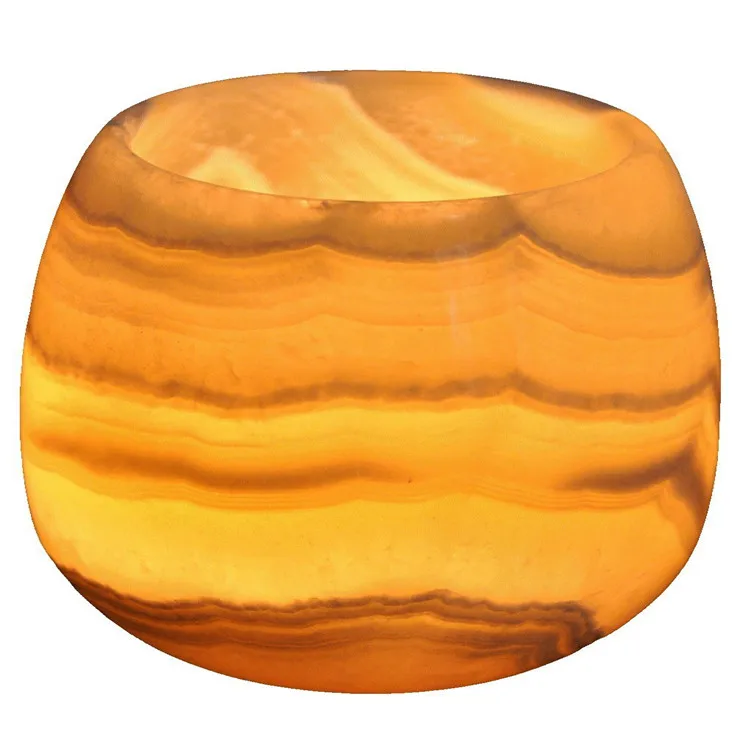 Подсвечник из алабастера