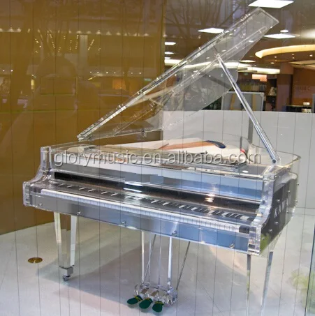 Acrylic Grand Piano Crystal Piano for  luxury home furniture