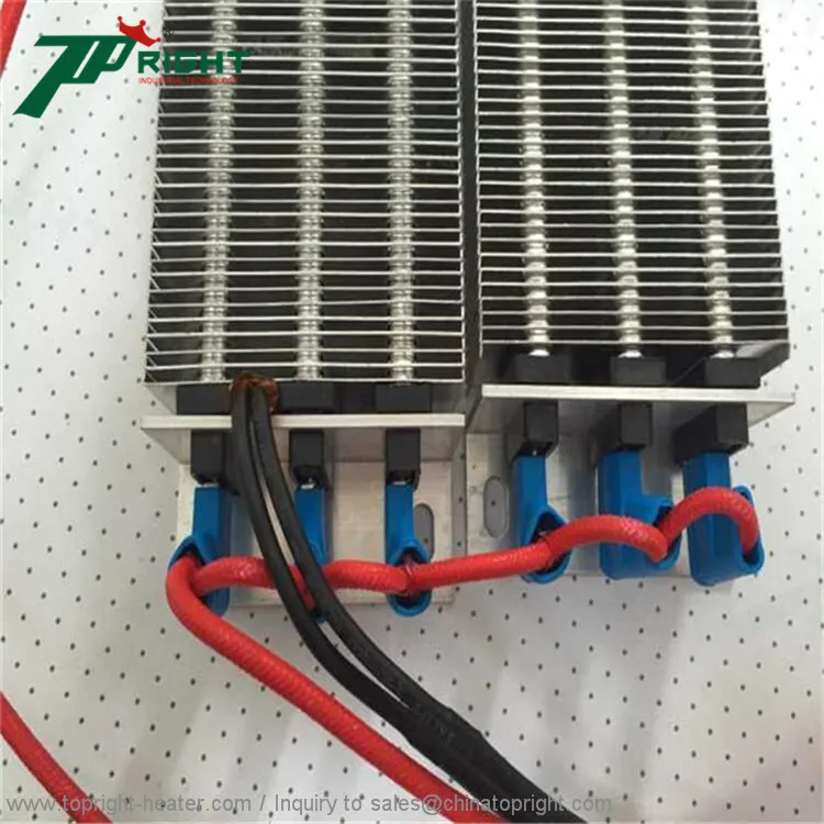 
75*65*15mm electric aluminium finned ptc air heating element, electric ptc heater  (60280960177)