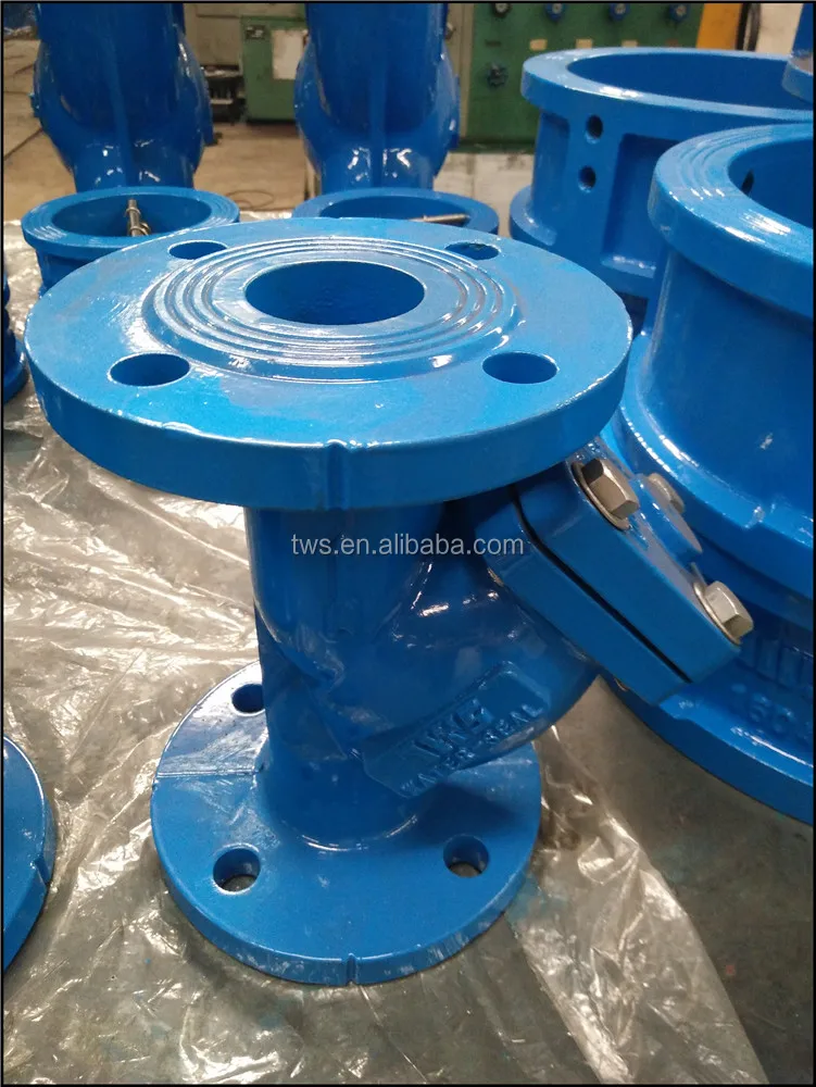 4 inch DN100 PN10 GG25 Cast Iron Water Valve of China Factory Flanged Type Y Strainer