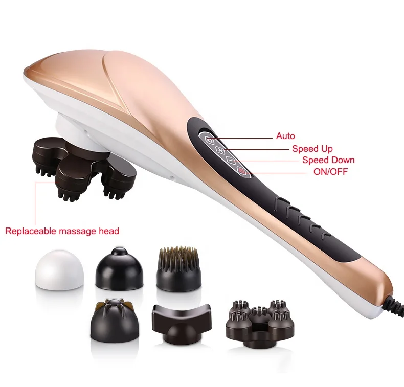 Вибрирующий массажер для тела energy king, молоток для глубокой ткани для облегчения боли в мышцах