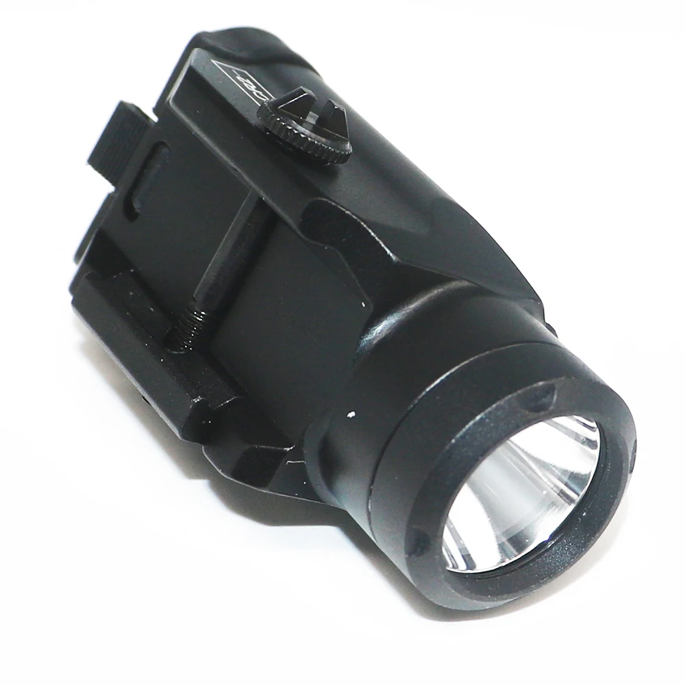 Picatinny Rail Tactical Green pistol laser flashlight with charger/pressure switch