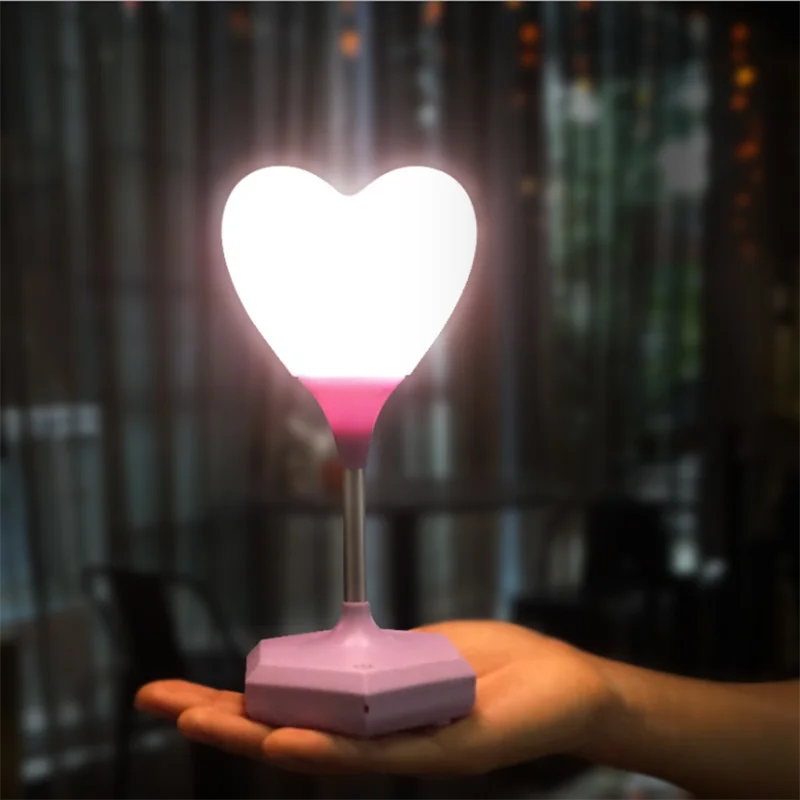 UCHOME Creative Usb Charging Love Heart Night Light Led