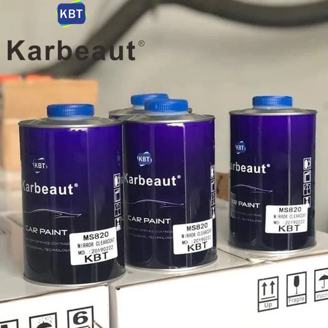 
Fast/standard and slow dry MS820 clear coat for auto paint 