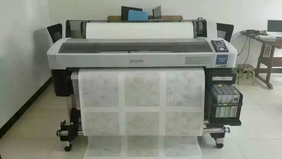 
44' 63.4 sqs/h TFP Printhead lycra sportswear F6070 F6200 F6280 SureColor sublimation printer 